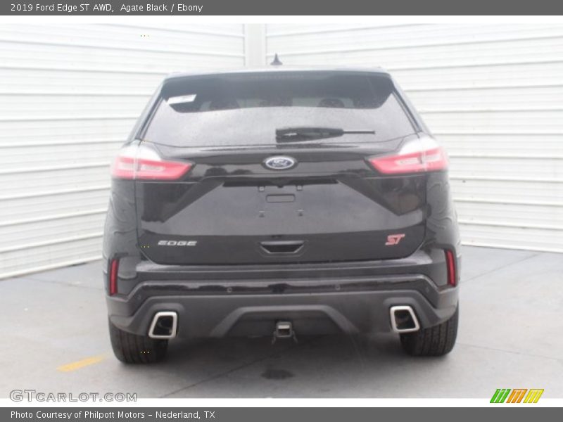 Exhaust of 2019 Edge ST AWD
