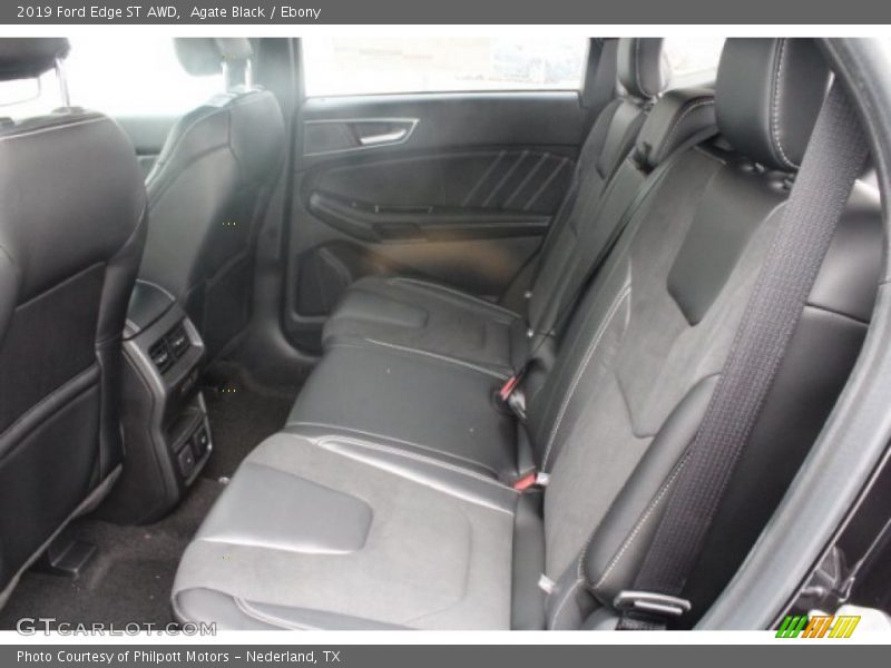 Rear Seat of 2019 Edge ST AWD