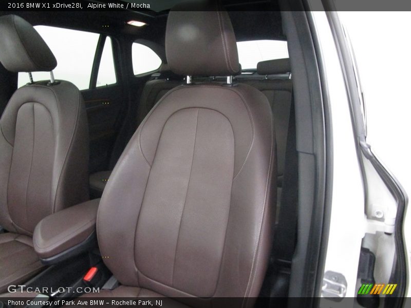Alpine White / Mocha 2016 BMW X1 xDrive28i