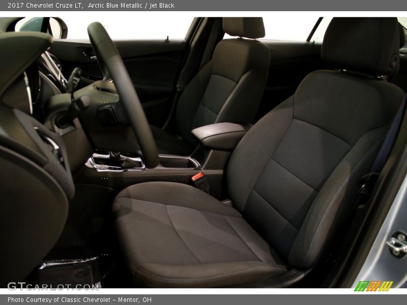 Arctic Blue Metallic / Jet Black 2017 Chevrolet Cruze LT