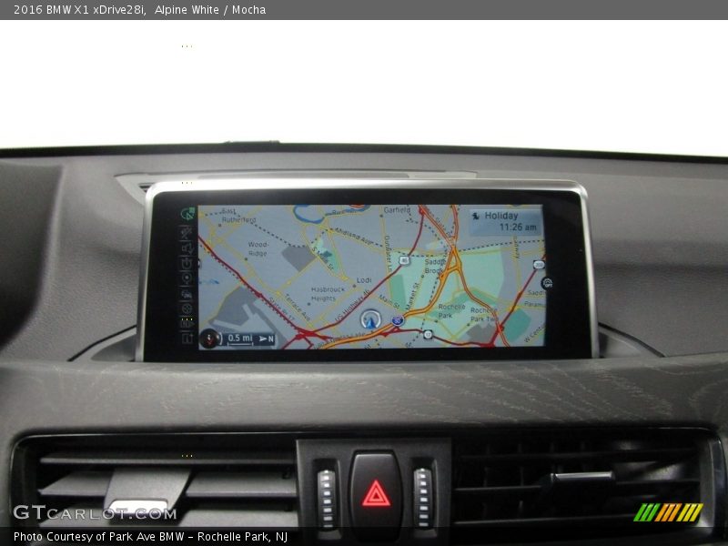Alpine White / Mocha 2016 BMW X1 xDrive28i