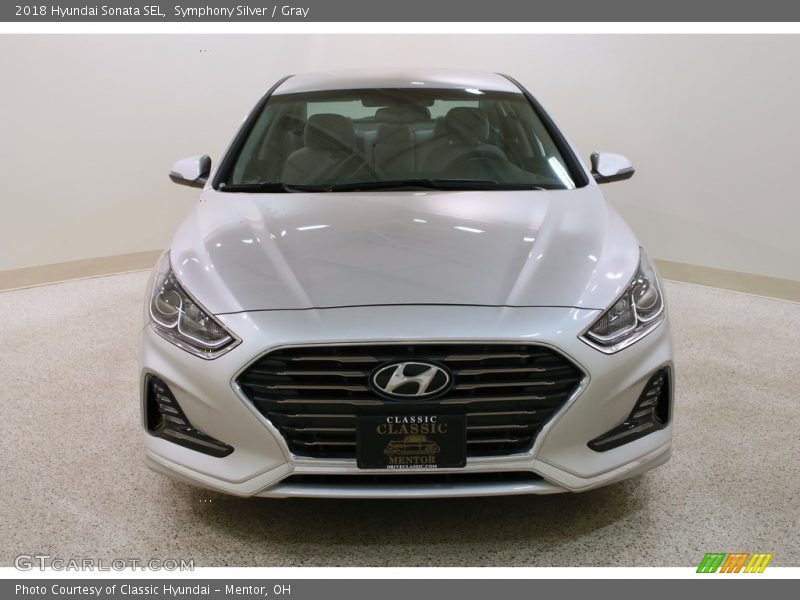 Symphony Silver / Gray 2018 Hyundai Sonata SEL