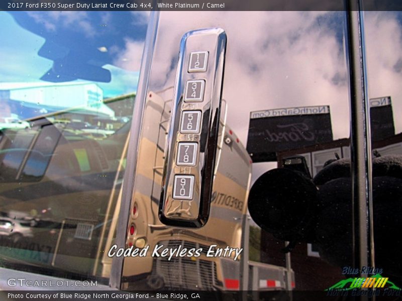 White Platinum / Camel 2017 Ford F350 Super Duty Lariat Crew Cab 4x4