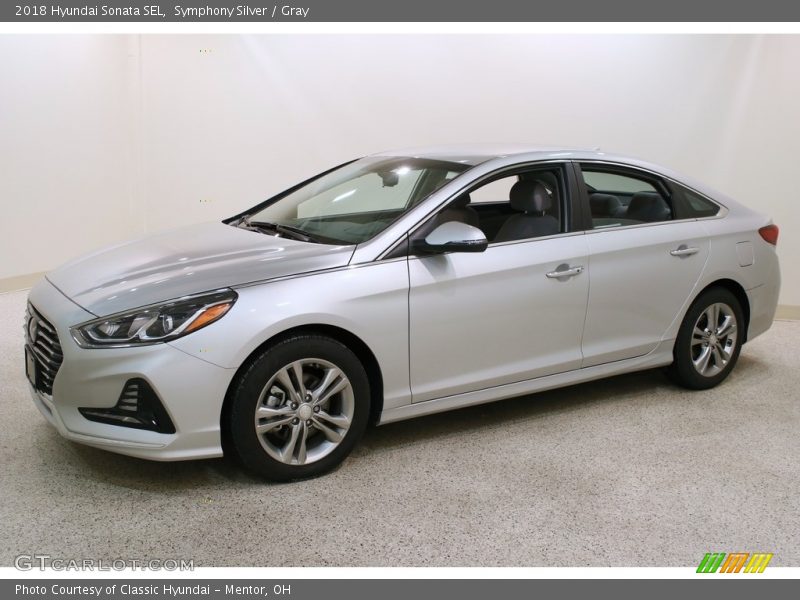 Symphony Silver / Gray 2018 Hyundai Sonata SEL