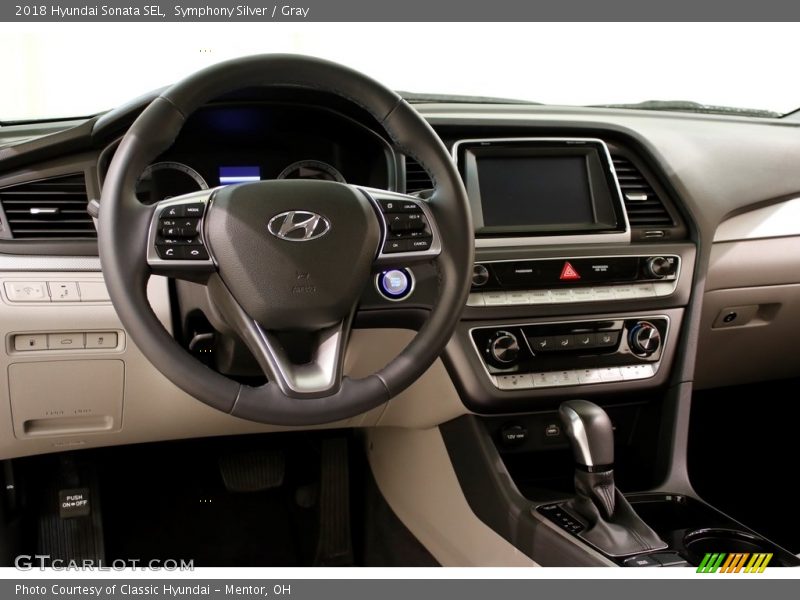 Symphony Silver / Gray 2018 Hyundai Sonata SEL