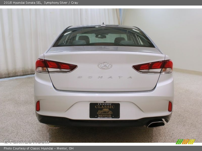Symphony Silver / Gray 2018 Hyundai Sonata SEL