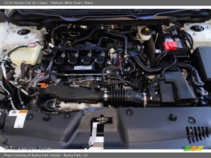  2019 Civic EX Coupe Engine - 1.5 Liter Turbocharged DOHC 16-Valve i-VTEC 4 Cylinder