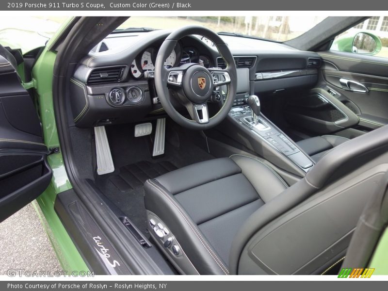  2019 911 Turbo S Coupe Black Interior