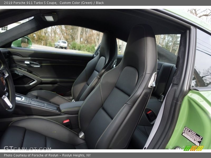 Front Seat of 2019 911 Turbo S Coupe