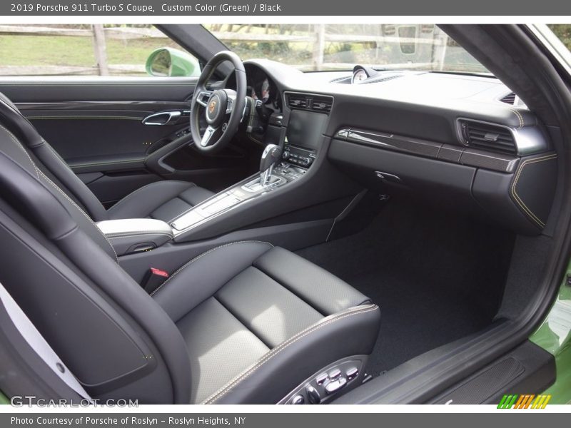 Front Seat of 2019 911 Turbo S Coupe