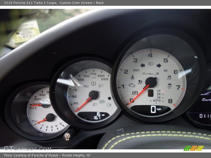  2019 911 Turbo S Coupe Turbo S Coupe Gauges