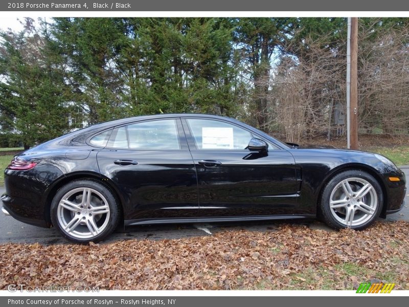 Black / Black 2018 Porsche Panamera 4