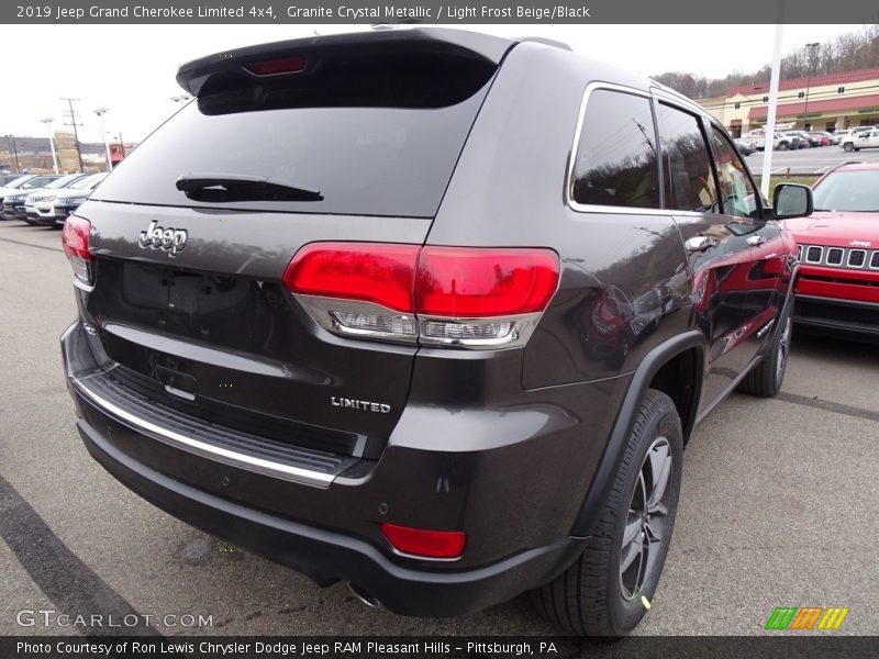 Granite Crystal Metallic / Light Frost Beige/Black 2019 Jeep Grand Cherokee Limited 4x4