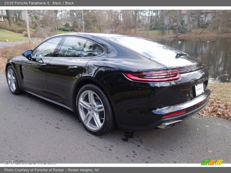 Black / Black 2018 Porsche Panamera 4