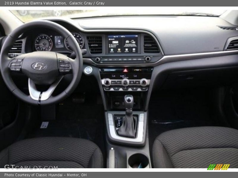 Galactic Gray / Gray 2019 Hyundai Elantra Value Edition