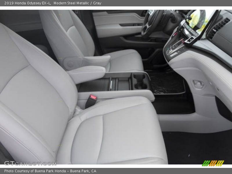 Modern Steel Metallic / Gray 2019 Honda Odyssey EX-L