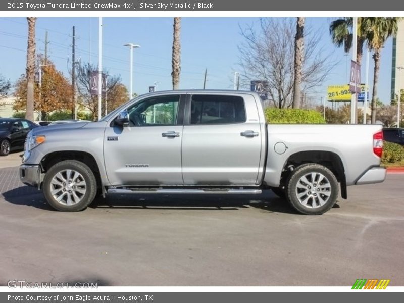 Silver Sky Metallic / Black 2015 Toyota Tundra Limited CrewMax 4x4