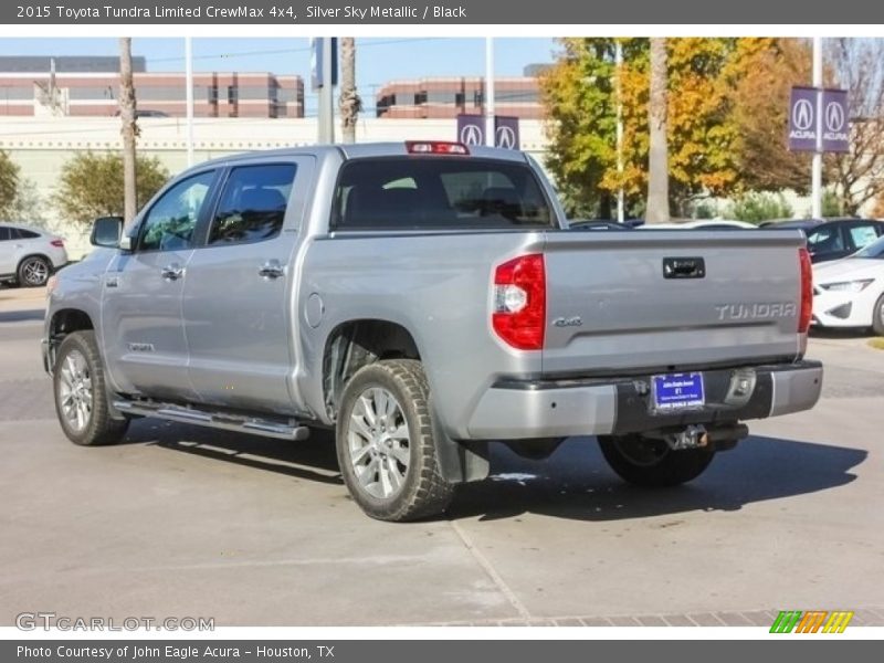 Silver Sky Metallic / Black 2015 Toyota Tundra Limited CrewMax 4x4