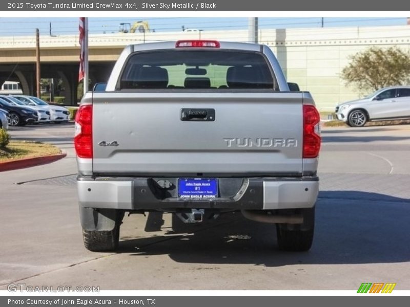 Silver Sky Metallic / Black 2015 Toyota Tundra Limited CrewMax 4x4