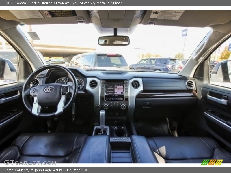 Silver Sky Metallic / Black 2015 Toyota Tundra Limited CrewMax 4x4