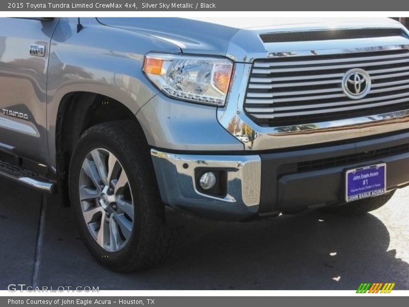 Silver Sky Metallic / Black 2015 Toyota Tundra Limited CrewMax 4x4