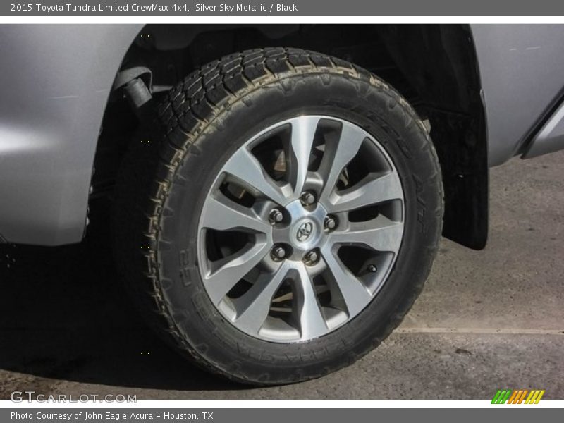 Silver Sky Metallic / Black 2015 Toyota Tundra Limited CrewMax 4x4