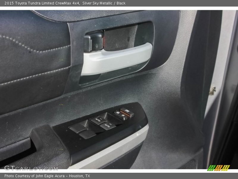 Silver Sky Metallic / Black 2015 Toyota Tundra Limited CrewMax 4x4