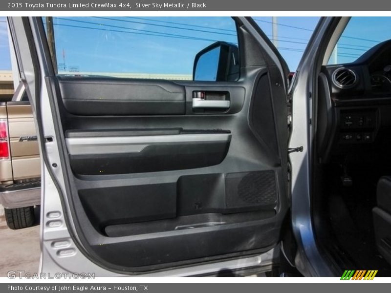 Silver Sky Metallic / Black 2015 Toyota Tundra Limited CrewMax 4x4