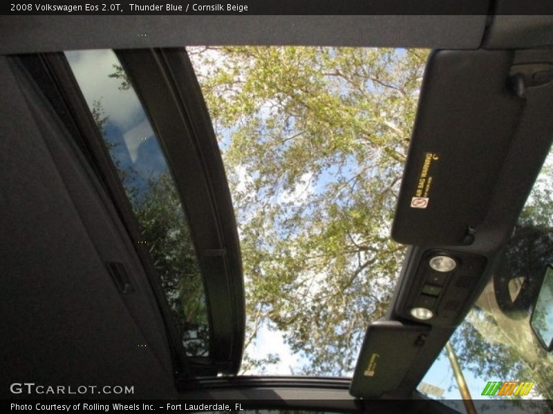 Thunder Blue / Cornsilk Beige 2008 Volkswagen Eos 2.0T
