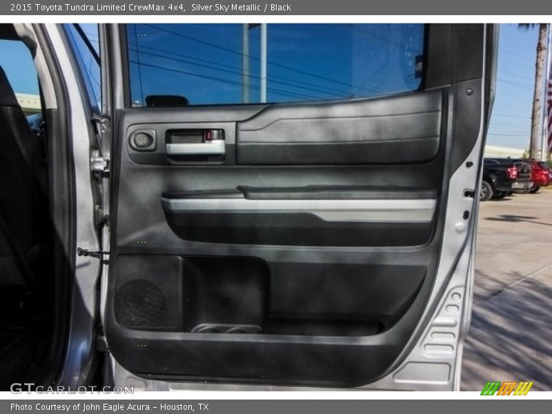 Silver Sky Metallic / Black 2015 Toyota Tundra Limited CrewMax 4x4