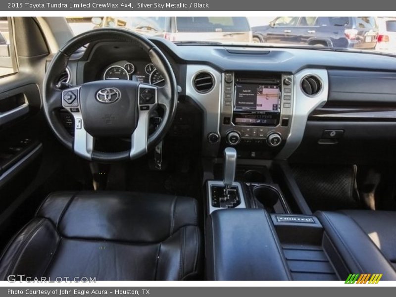 Silver Sky Metallic / Black 2015 Toyota Tundra Limited CrewMax 4x4