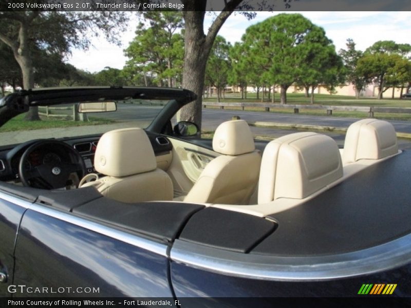 Thunder Blue / Cornsilk Beige 2008 Volkswagen Eos 2.0T