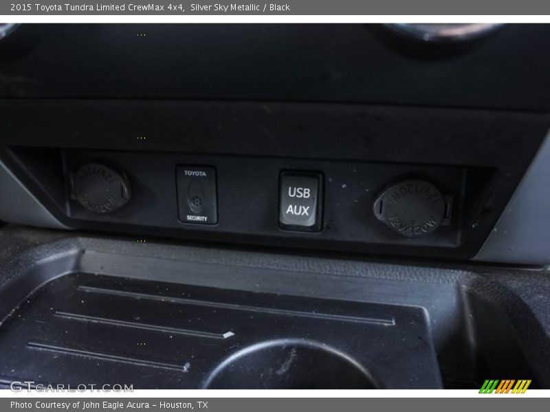 Silver Sky Metallic / Black 2015 Toyota Tundra Limited CrewMax 4x4