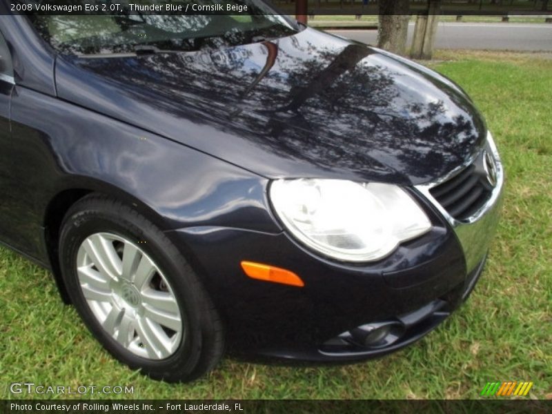 Thunder Blue / Cornsilk Beige 2008 Volkswagen Eos 2.0T