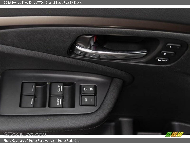 Crystal Black Pearl / Black 2019 Honda Pilot EX-L AWD