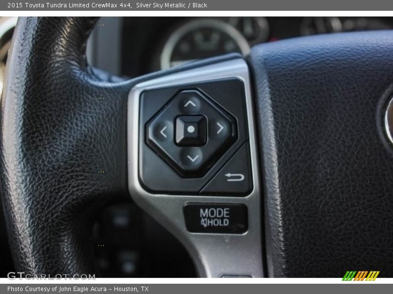 Silver Sky Metallic / Black 2015 Toyota Tundra Limited CrewMax 4x4