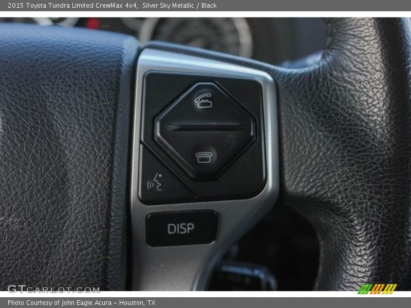Silver Sky Metallic / Black 2015 Toyota Tundra Limited CrewMax 4x4