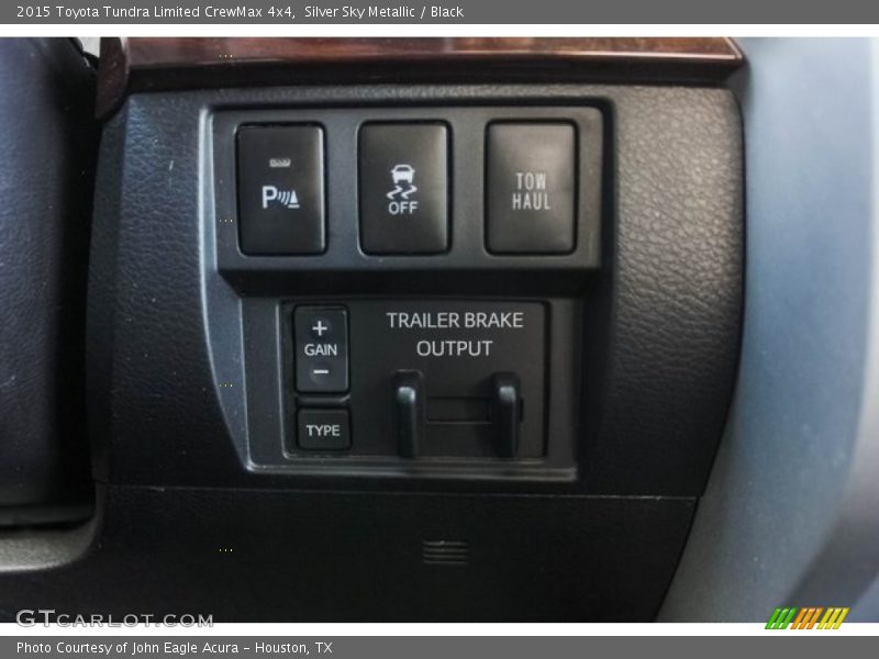 Silver Sky Metallic / Black 2015 Toyota Tundra Limited CrewMax 4x4