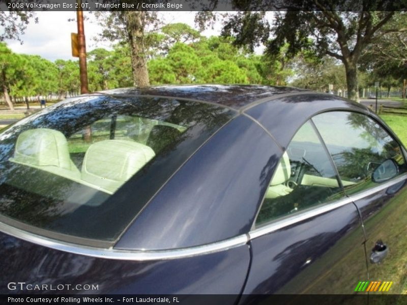 Thunder Blue / Cornsilk Beige 2008 Volkswagen Eos 2.0T