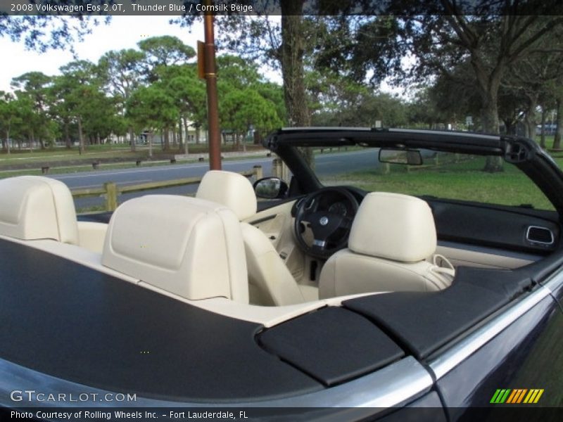Thunder Blue / Cornsilk Beige 2008 Volkswagen Eos 2.0T