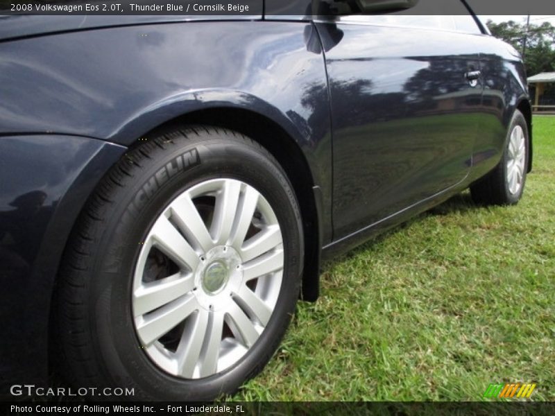 Thunder Blue / Cornsilk Beige 2008 Volkswagen Eos 2.0T