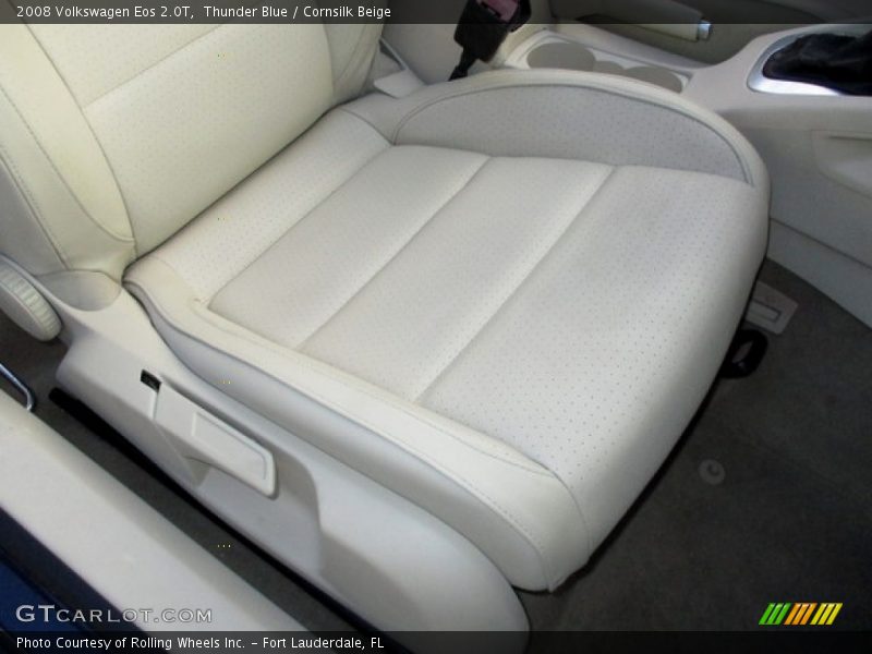 Thunder Blue / Cornsilk Beige 2008 Volkswagen Eos 2.0T