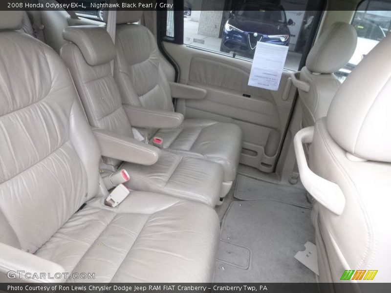 Nighthawk Black Pearl / Gray 2008 Honda Odyssey EX-L