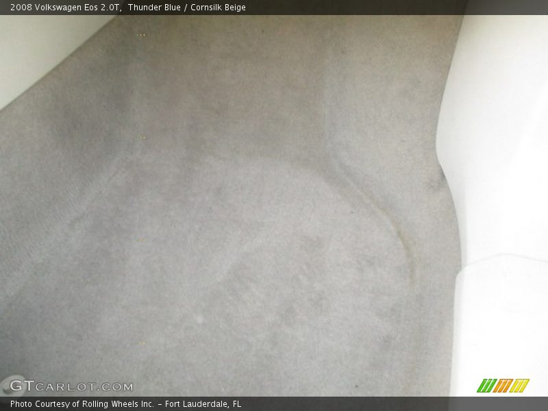 Thunder Blue / Cornsilk Beige 2008 Volkswagen Eos 2.0T