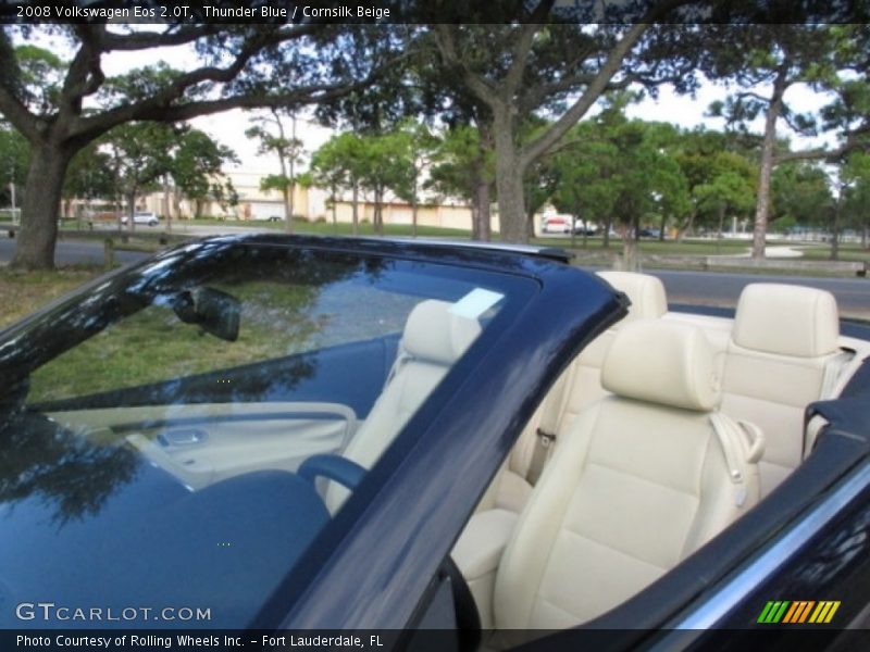 Thunder Blue / Cornsilk Beige 2008 Volkswagen Eos 2.0T