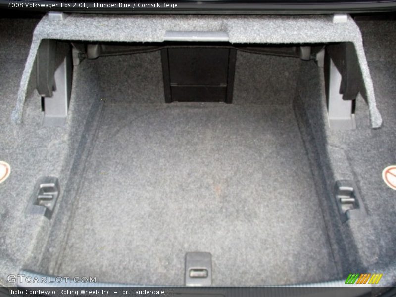 Thunder Blue / Cornsilk Beige 2008 Volkswagen Eos 2.0T