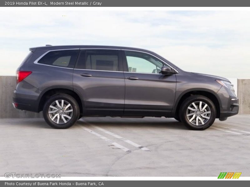  2019 Pilot EX-L Modern Steel Metallic