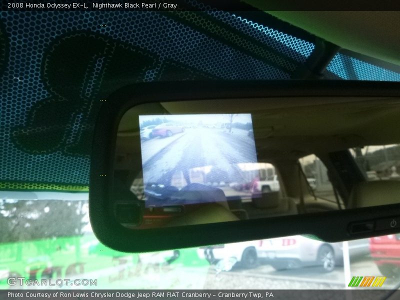 Nighthawk Black Pearl / Gray 2008 Honda Odyssey EX-L