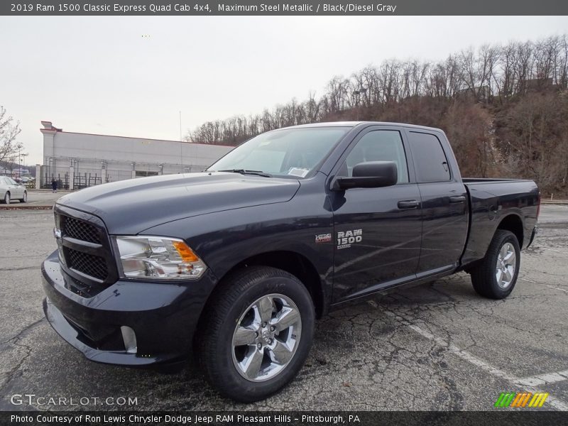 Maximum Steel Metallic / Black/Diesel Gray 2019 Ram 1500 Classic Express Quad Cab 4x4