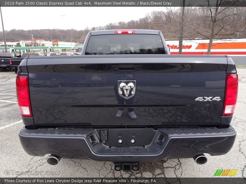 Maximum Steel Metallic / Black/Diesel Gray 2019 Ram 1500 Classic Express Quad Cab 4x4